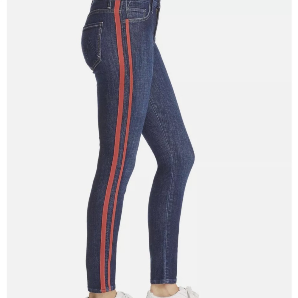 Mother High Waisted Looker Ankle Jeans